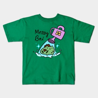 Messy Boi Frog Kids T-Shirt